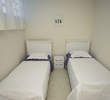 Quarto com 2 camas  - Residencial Santa Ana Santos