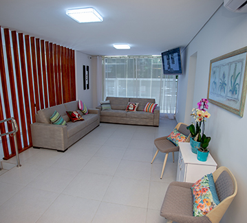 Sala de Estar e TV - Residencial Santa Ana Santos